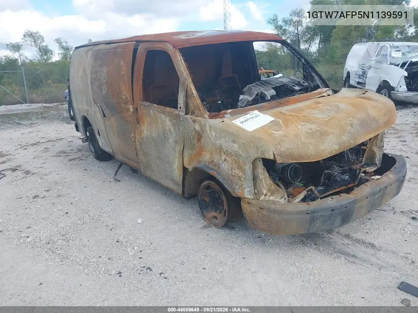 GMC SAVANA 2022, VIN 1GTW7AFP5N1139591