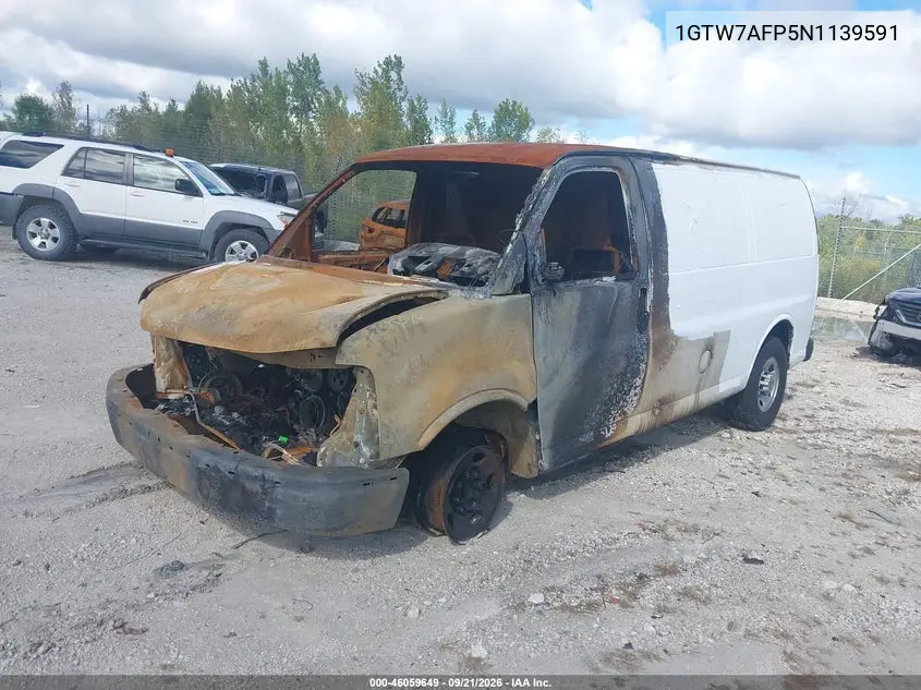 2022 GMC SAVANA VIN 1GTW7AFP5N1139591 — фото 2