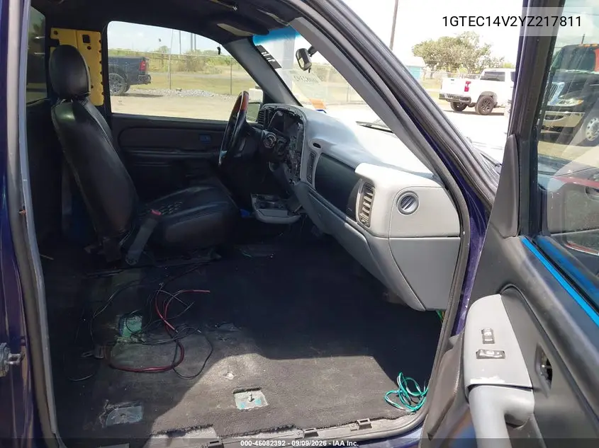 2000 GMC SIERRA VIN 1GTEC14V2YZ217811 — фото 5