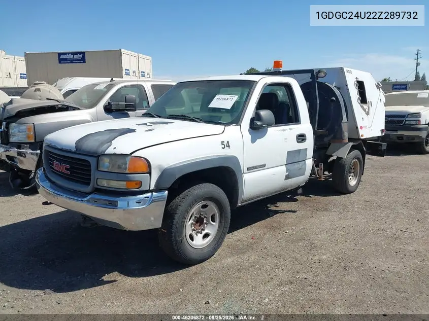 2002 GMC SIERRA VIN 1GDGC24U22Z289732 — фото 2
