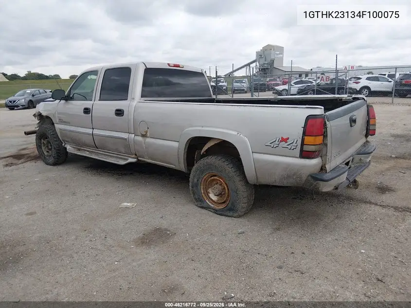 2004 GMC SIERRA VIN 1GTHK23134F100075 — фото 3