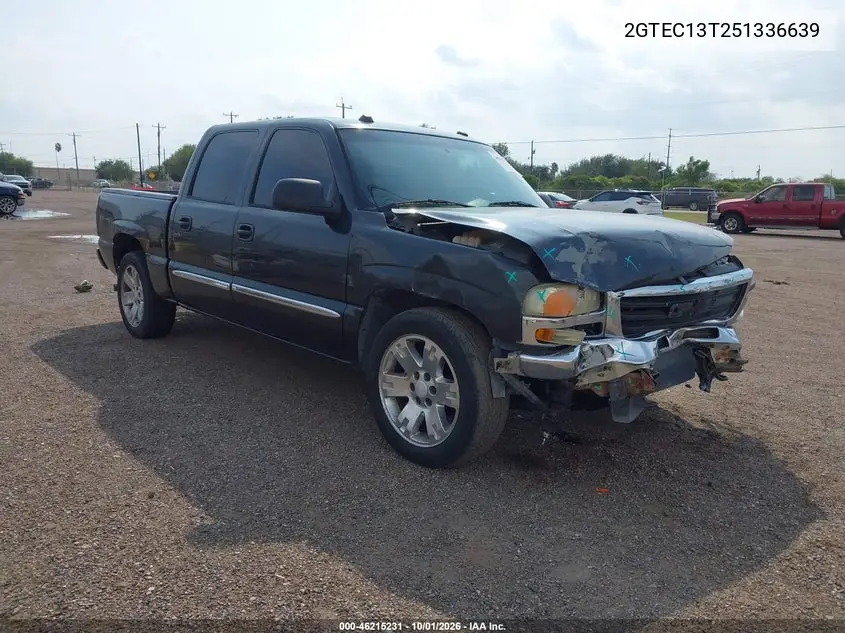 GMC SIERRA 2005, VIN 2GTEC13T251336639