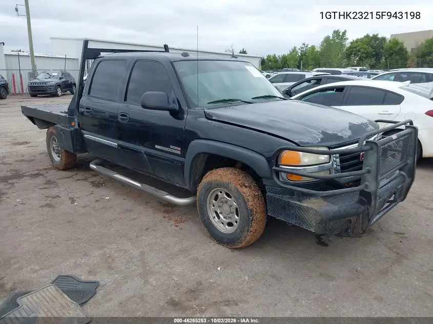 GMC SIERRA 2005, VIN 1GTHK23215F943198