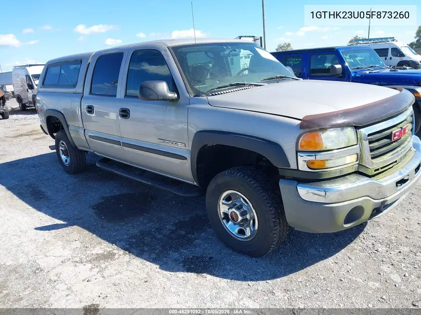 GMC SIERRA 2005, VIN 1GTHK23U05F873260
