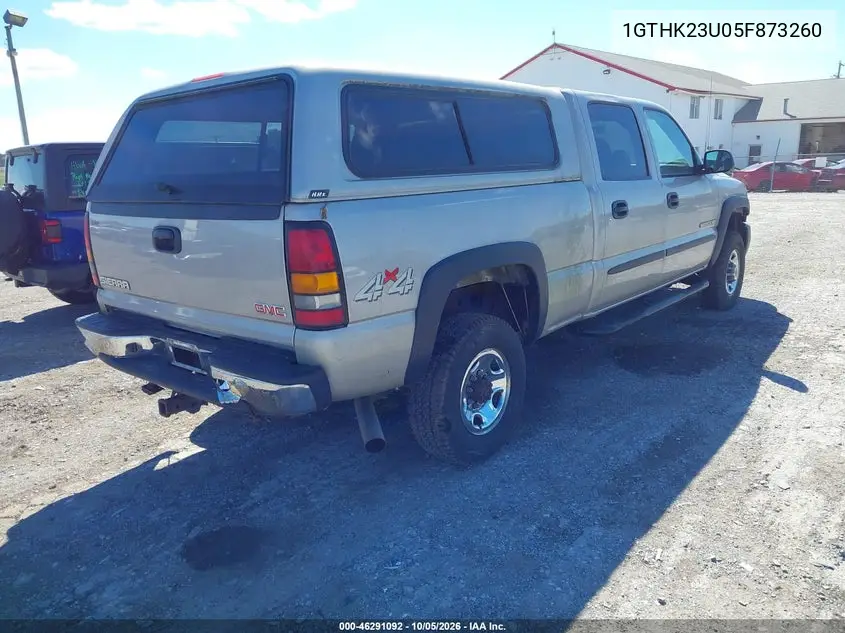 2005 GMC SIERRA VIN 1GTHK23U05F873260 — фото 4