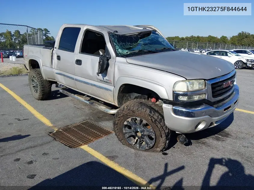 GMC SIERRA 2005, VIN 1GTHK23275F844644