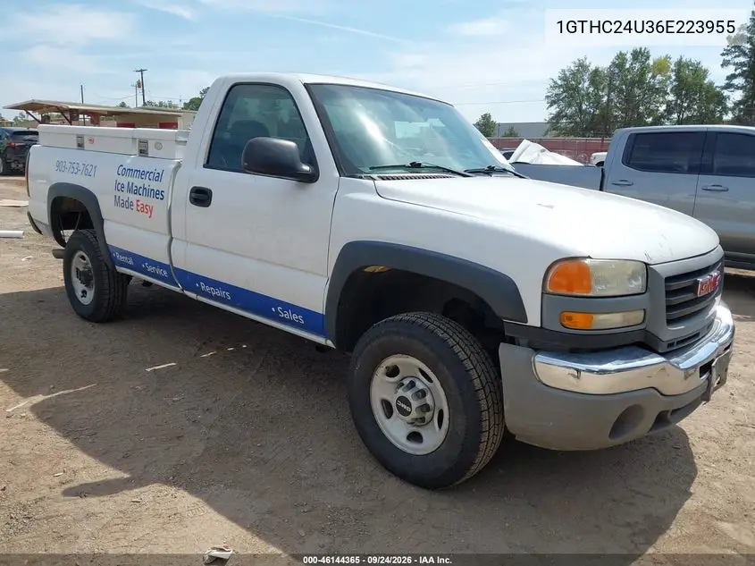 GMC SIERRA 2006, VIN 1GTHC24U36E223955