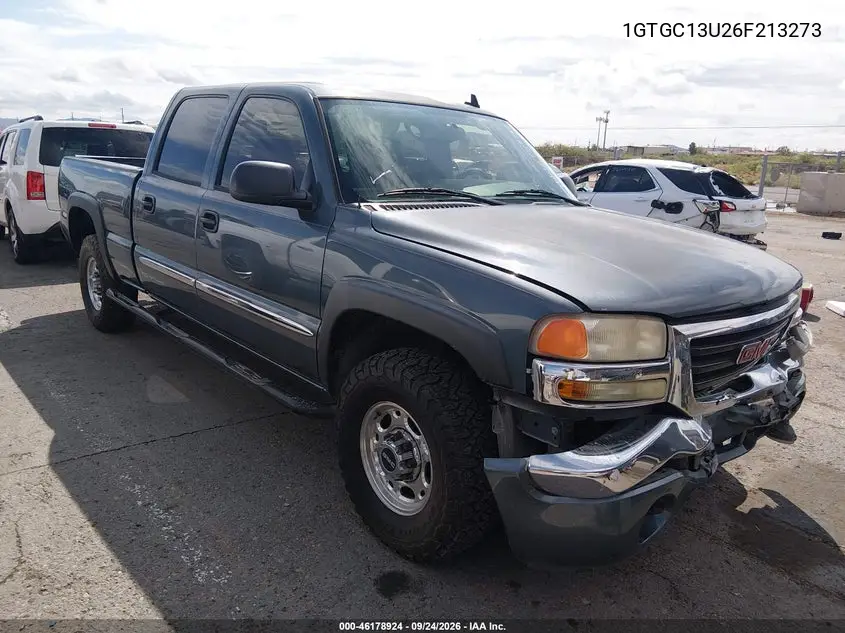 GMC SIERRA 2006, VIN 1GTGC13U26F213273