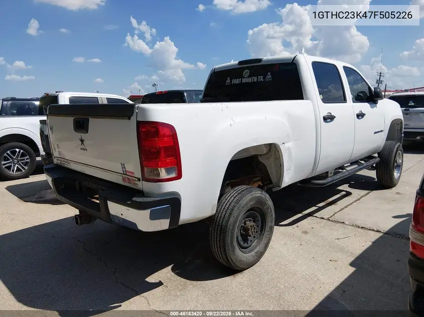 2007 GMC SIERRA VIN 1GTHC23K47F505226 — фото 4