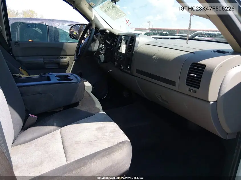 2007 GMC SIERRA VIN 1GTHC23K47F505226 — фото 5