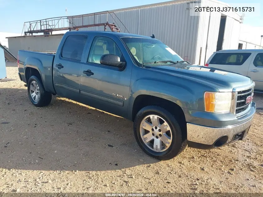 GMC SIERRA 2007, VIN 2GTEC13J371615731