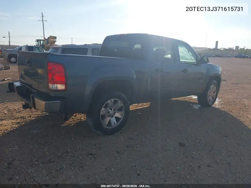 2007 GMC SIERRA VIN 2GTEC13J371615731 — фото 4