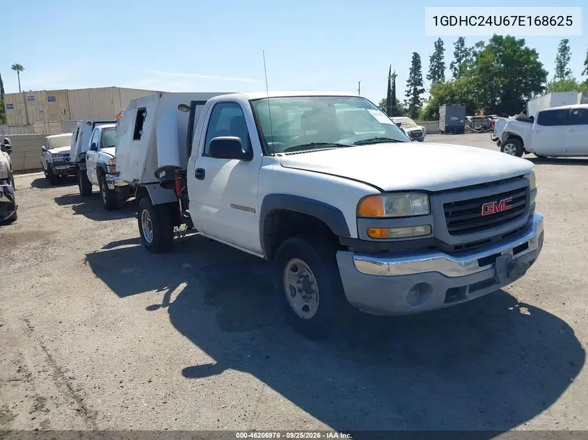 GMC SIERRA 2007, VIN 1GDHC24U67E168625