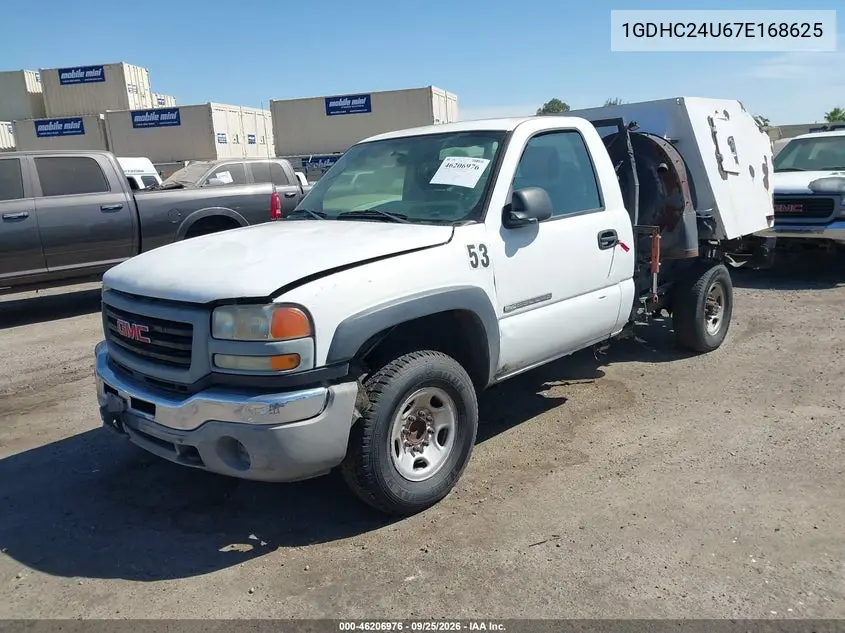 2007 GMC SIERRA VIN 1GDHC24U67E168625 — фото 2