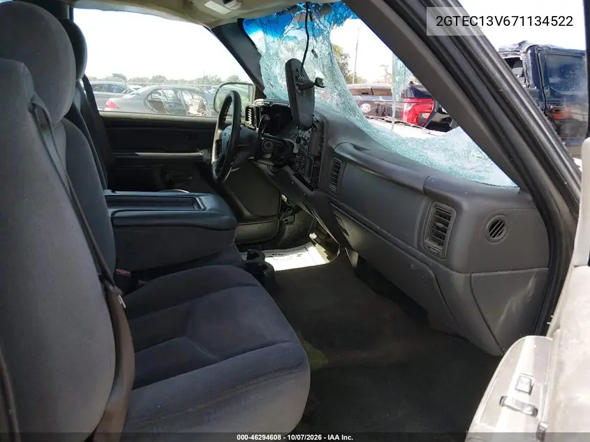 2007 GMC SIERRA VIN 2GTEC13V671134522 — фото 5