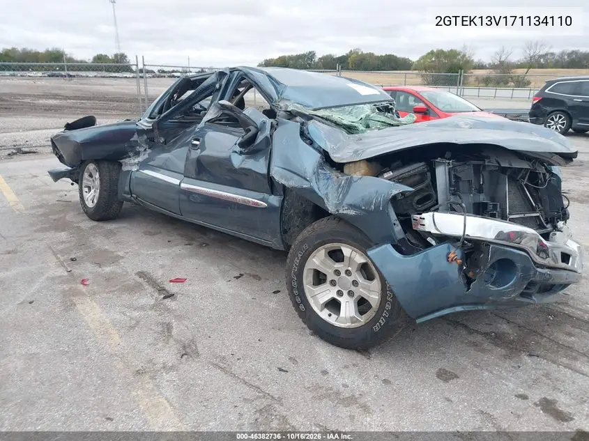 GMC SIERRA 2007, VIN 2GTEK13V171134110