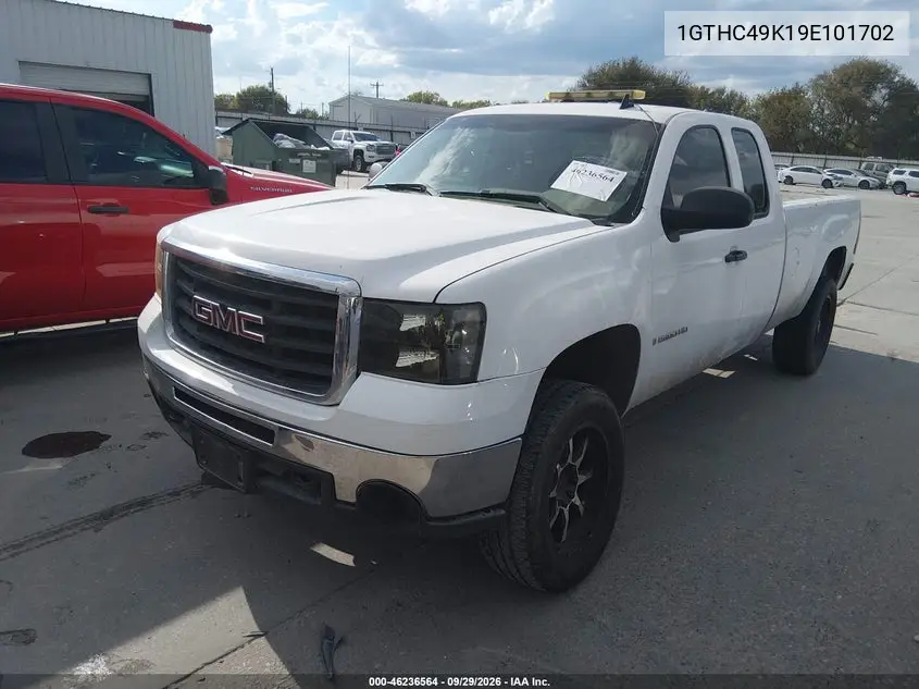 2009 GMC SIERRA VIN 1GTHC49K19E101702 — фото 2