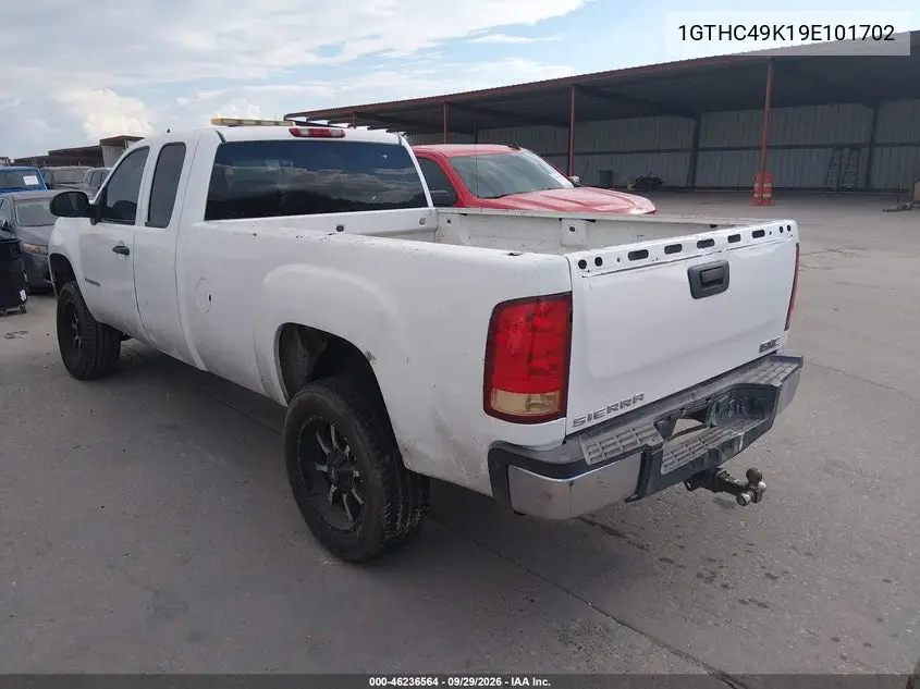 2009 GMC SIERRA VIN 1GTHC49K19E101702 — фото 3