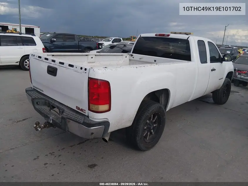 2009 GMC SIERRA VIN 1GTHC49K19E101702 — фото 4