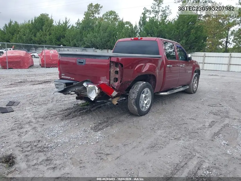 2009 GMC SIERRA VIN 3GTEC23059G207982 — фото 4