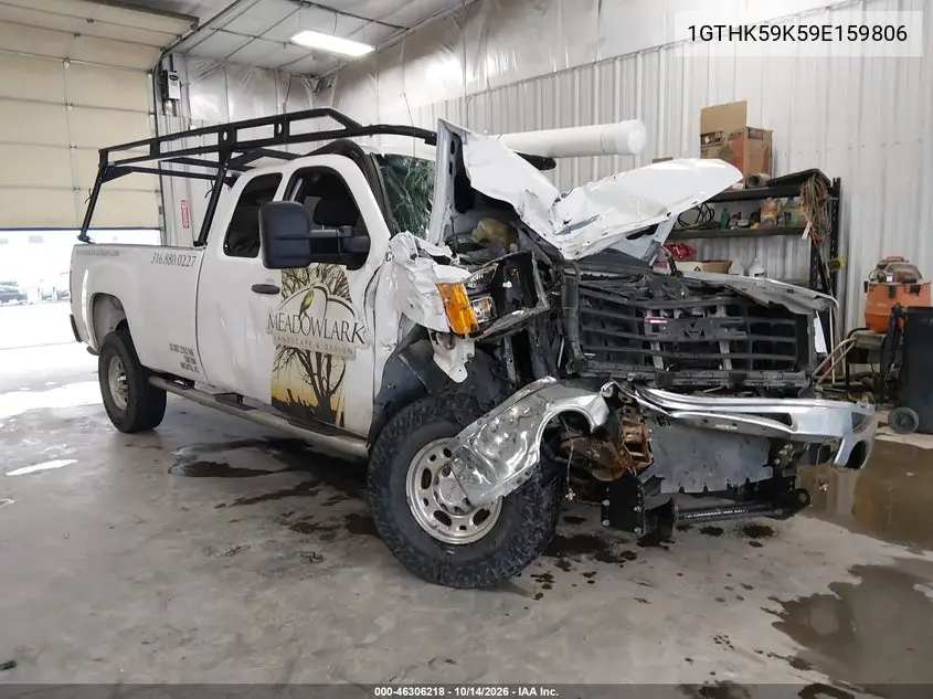 GMC SIERRA 2009, VIN 1GTHK59K59E159806
