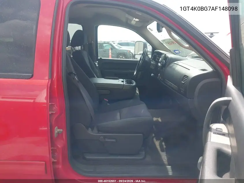 2010 GMC SIERRA VIN 1GT4K0BG7AF148098 — фото 5