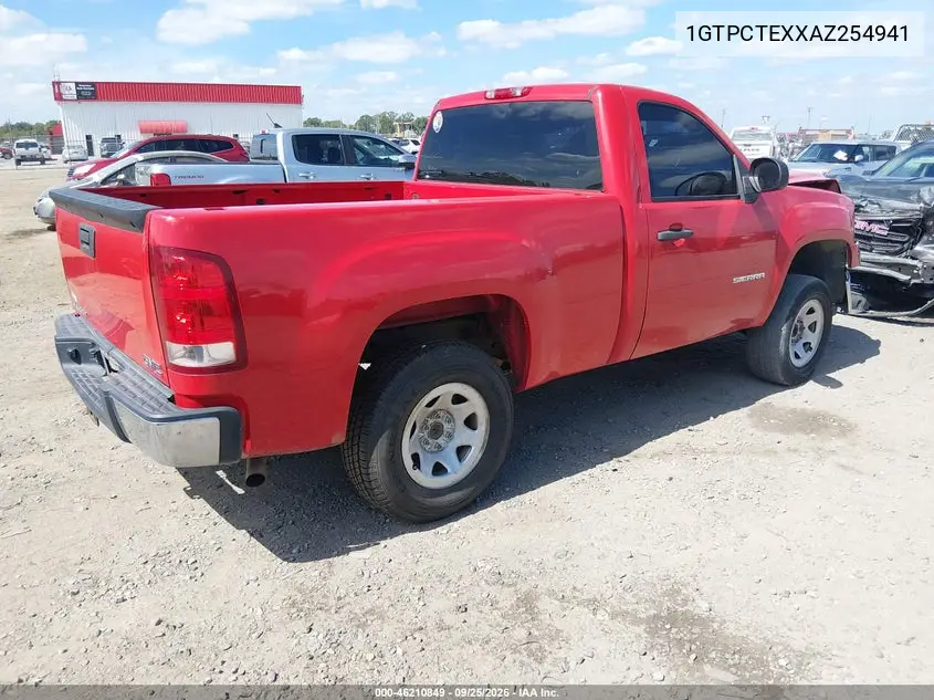 2010 GMC SIERRA VIN 1GTPCTEXXAZ254941 — фото 4