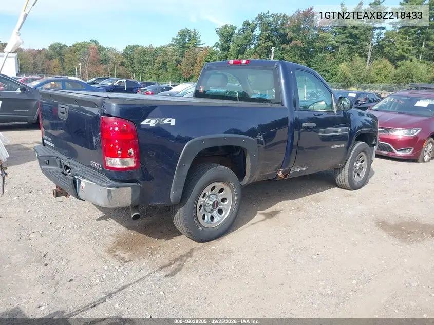 2011 GMC SIERRA VIN 1GTN2TEAXBZ218433 — фото 4