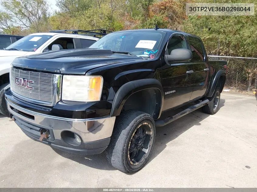 2011 GMC SIERRA VIN 3GTP2VE36BG298044 — фото 2