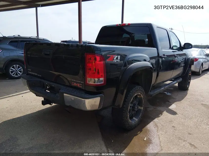 2011 GMC SIERRA VIN 3GTP2VE36BG298044 — фото 4