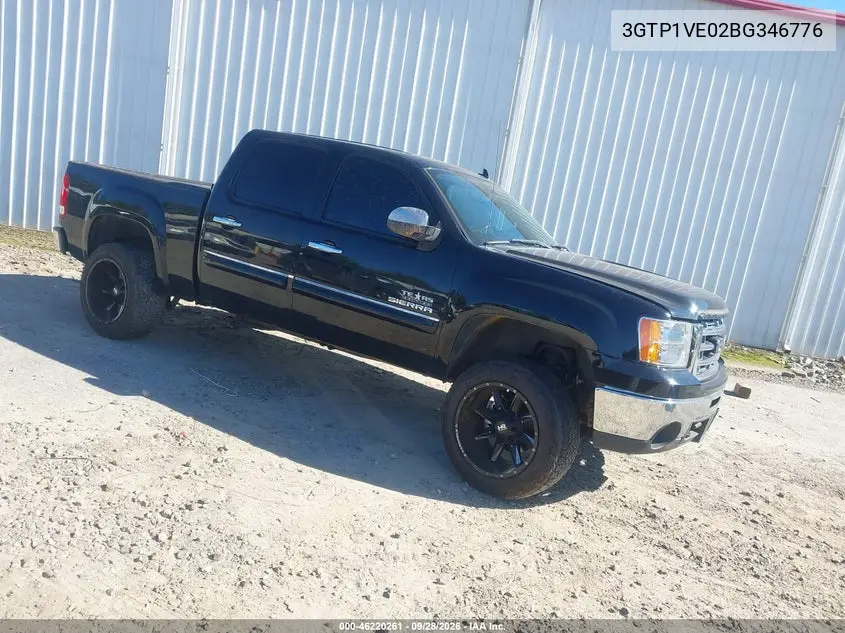 GMC SIERRA 2011, VIN 3GTP1VE02BG346776
