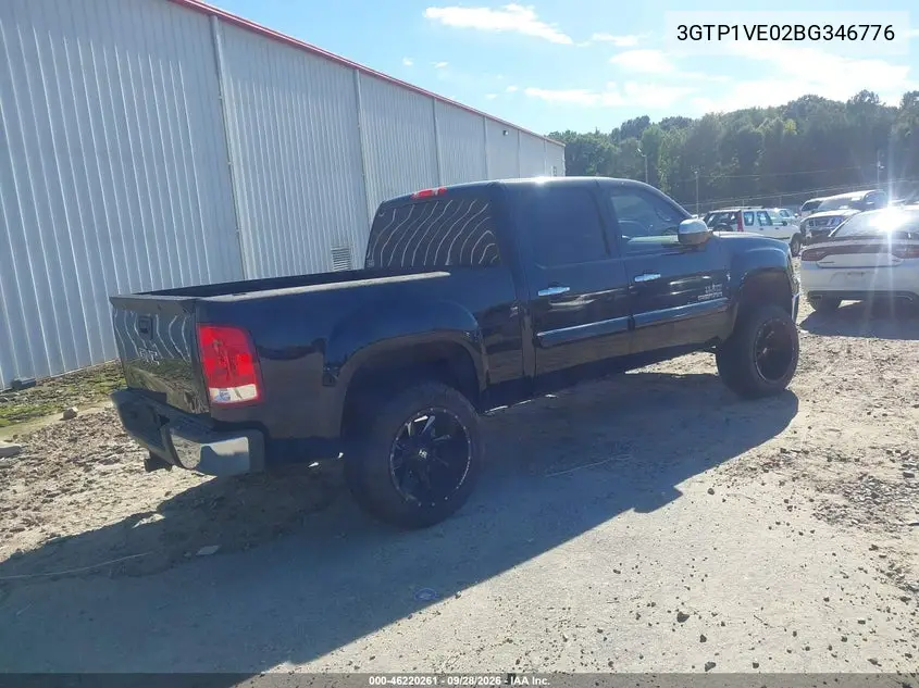 2011 GMC SIERRA VIN 3GTP1VE02BG346776 — фото 4