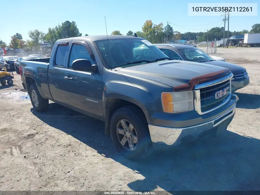 GMC SIERRA 2011, VIN 1GTR2VE35BZ112261