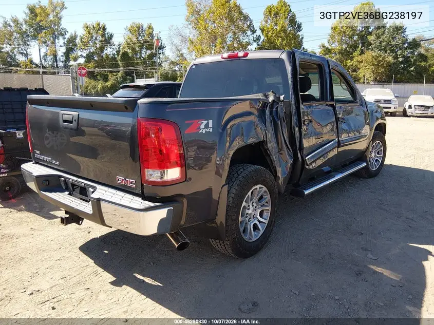 2011 GMC SIERRA VIN 3GTP2VE36BG238197 — фото 4