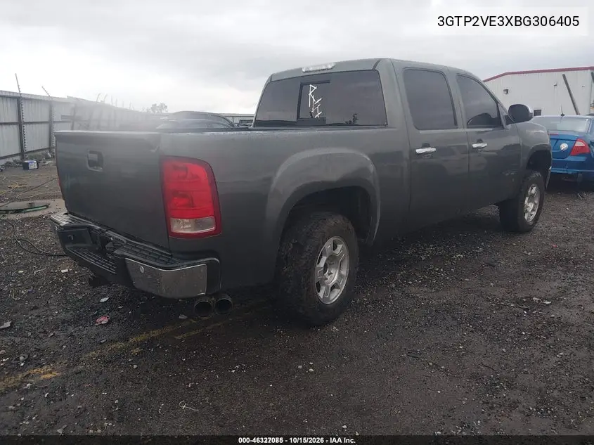 2011 GMC SIERRA VIN 3GTP2VE3XBG306405 — фото 4