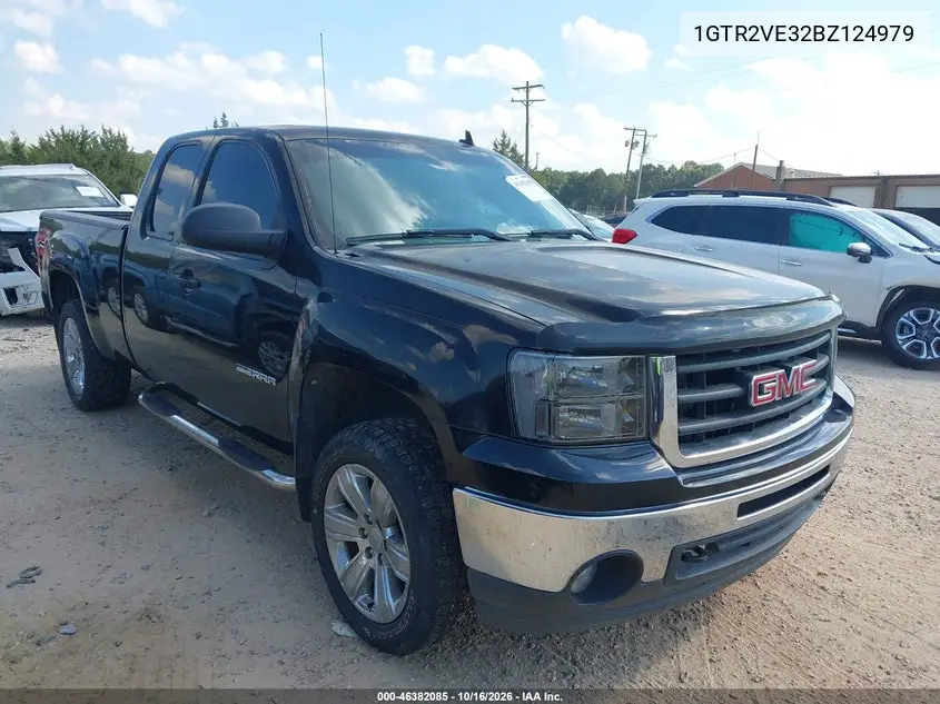 GMC SIERRA 2011, VIN 1GTR2VE32BZ124979
