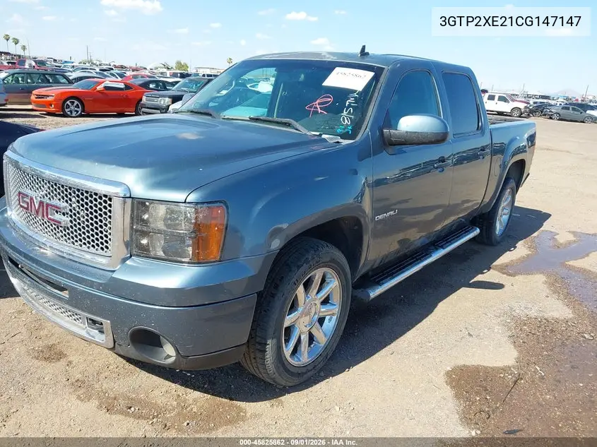 2012 GMC SIERRA VIN 3GTP2XE21CG147147 — фото 2
