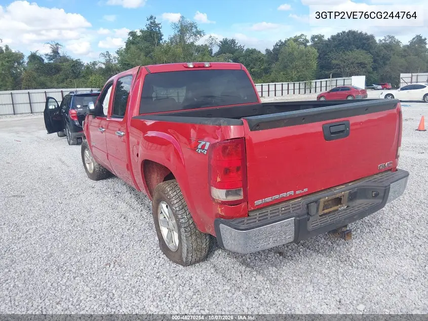 2012 GMC SIERRA VIN 3GTP2VE76CG244764 — фото 3