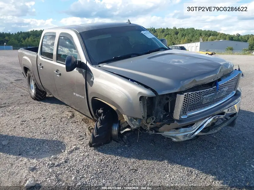 GMC SIERRA 2012, VIN 3GTP2VE79CG286622