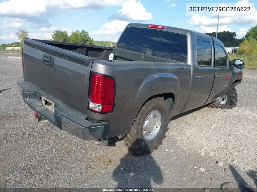 2012 GMC SIERRA VIN 3GTP2VE79CG286622 — фото 4