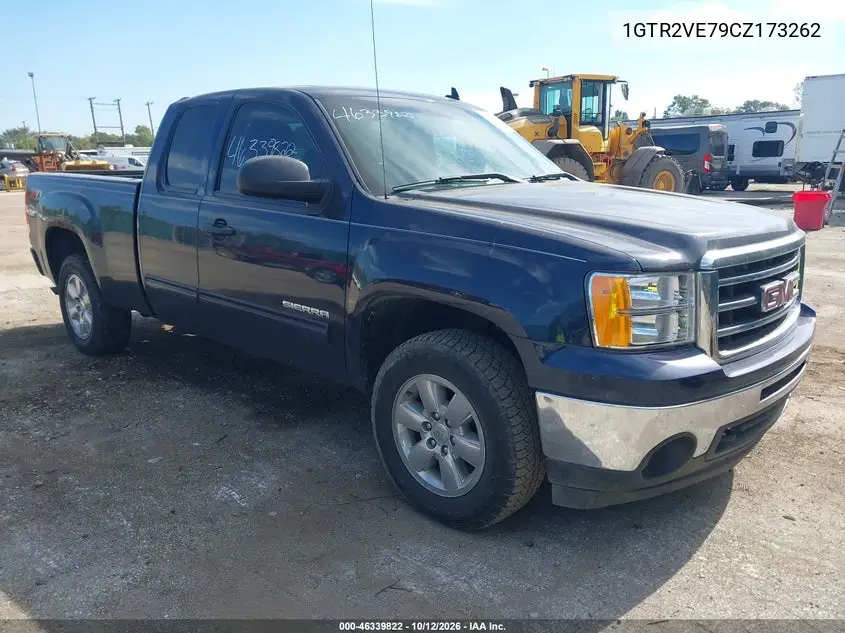 GMC SIERRA 2012, VIN 1GTR2VE79CZ173262