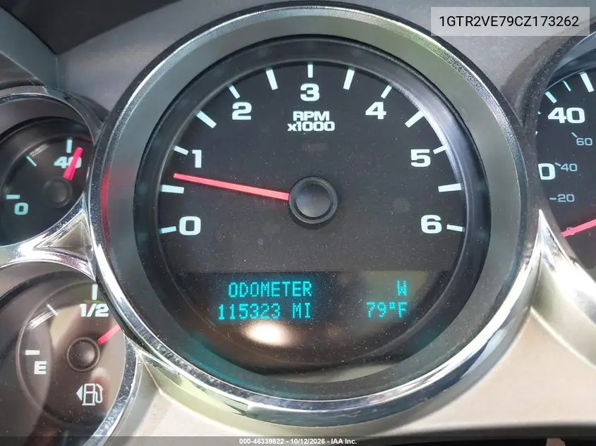 2012 GMC SIERRA VIN 1GTR2VE79CZ173262 — фото 15