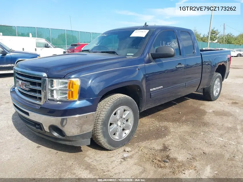 2012 GMC SIERRA VIN 1GTR2VE79CZ173262 — фото 2