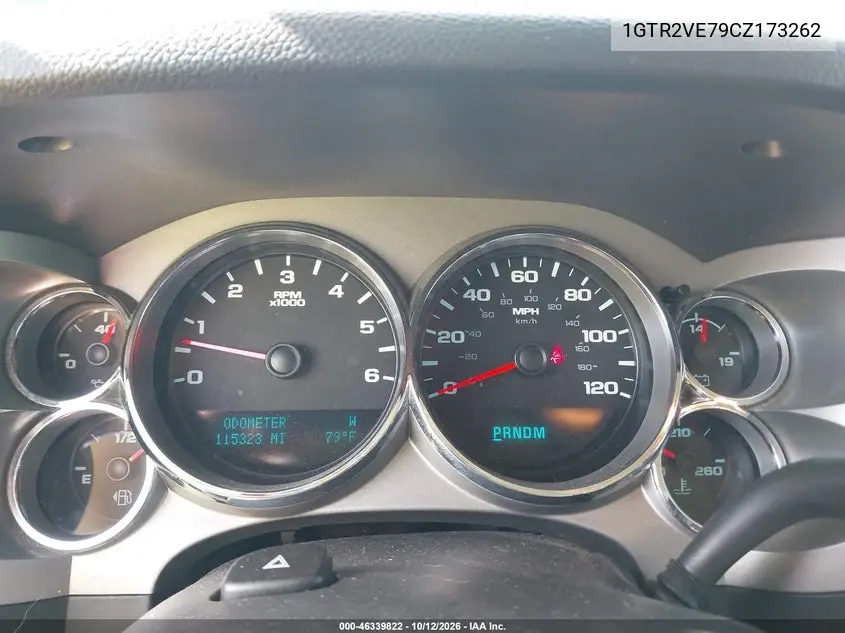 2012 GMC SIERRA VIN 1GTR2VE79CZ173262 — фото 7