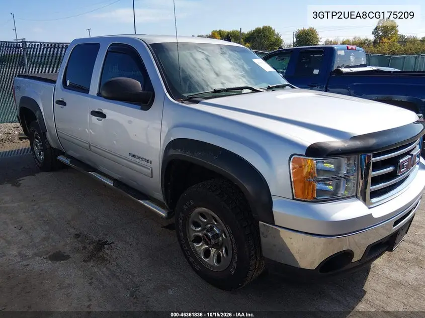 GMC SIERRA 2012, VIN 3GTP2UEA8CG175209