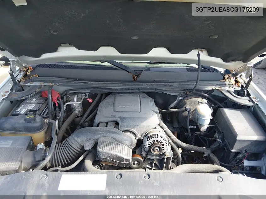 2012 GMC SIERRA VIN 3GTP2UEA8CG175209 — фото 10