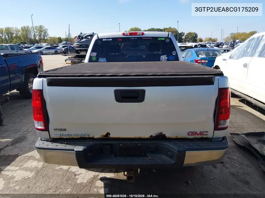 2012 GMC SIERRA VIN 3GTP2UEA8CG175209 — фото 16