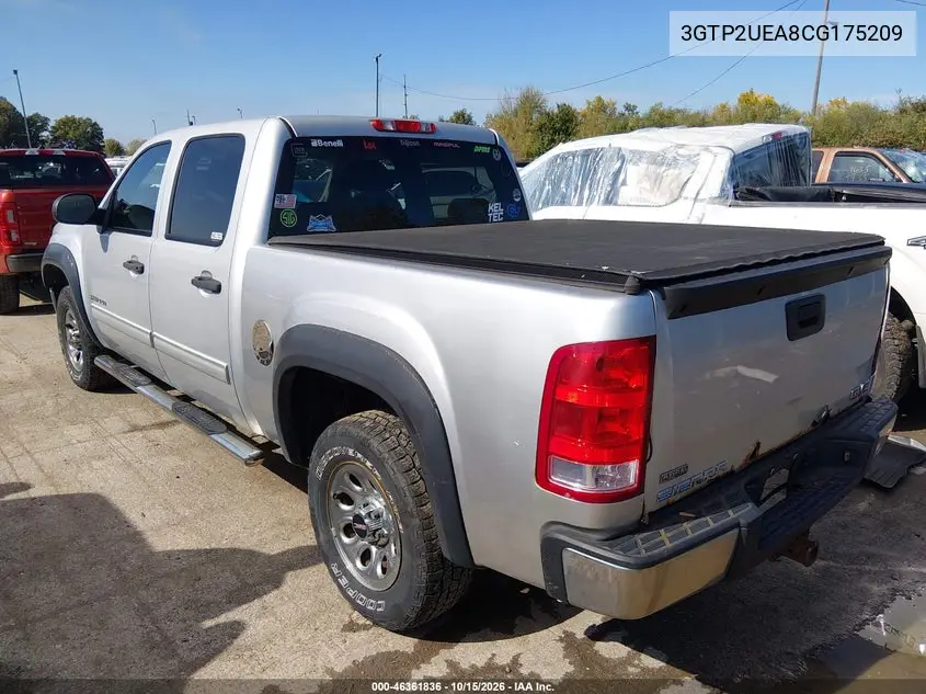 2012 GMC SIERRA VIN 3GTP2UEA8CG175209 — фото 3