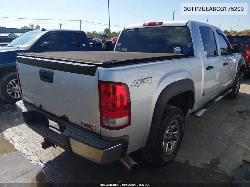 2012 GMC SIERRA VIN 3GTP2UEA8CG175209 — фото 4