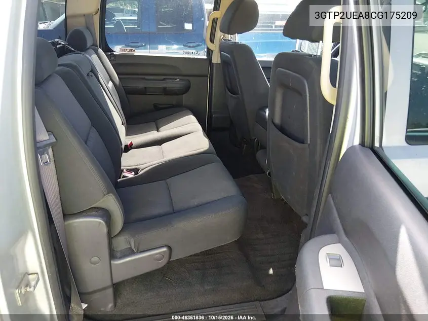 2012 GMC SIERRA VIN 3GTP2UEA8CG175209 — фото 8